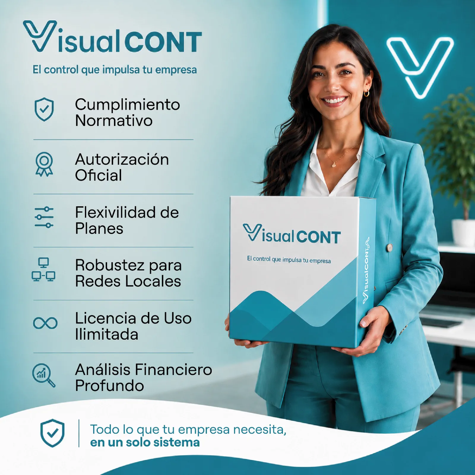 Beneficios del software contable Visual